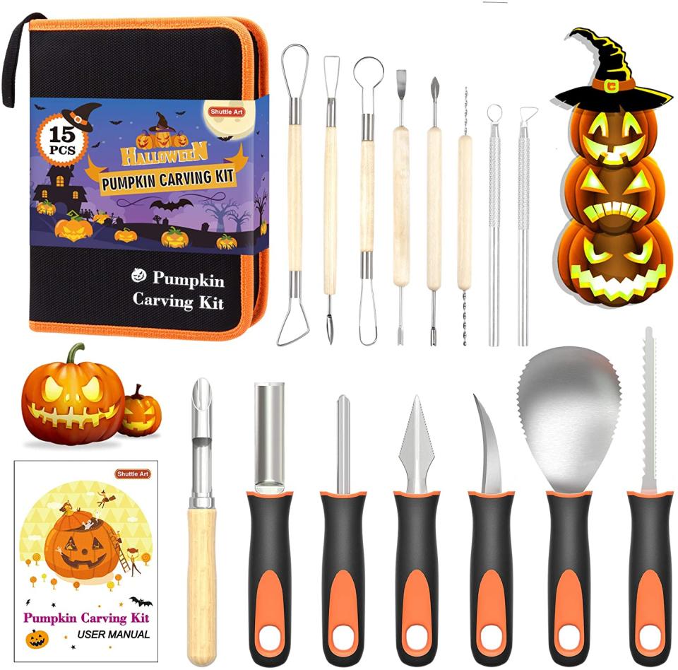 Shuttle Art Halloween Pumpkin Carving Kit, best pumpkin carving kits