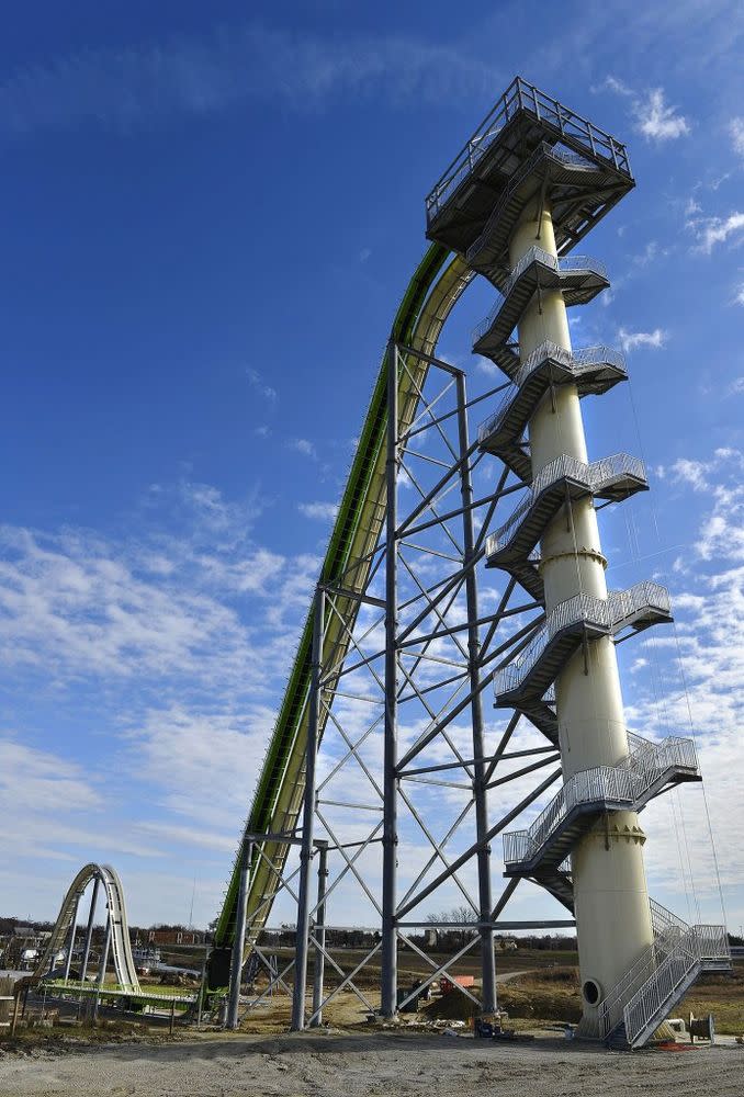 The Verrückt waterslide