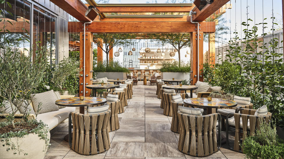 ThinkFoodGroup’s Agua Viva restaurant at the Conrad Hotel at Grand LA - Credit: Conrad Los Angeles