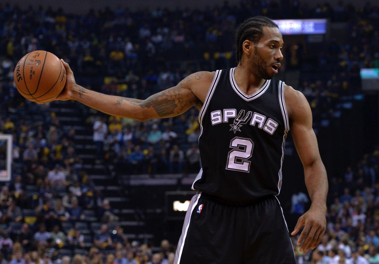 Kawhi Leonard's been limited by injury to just nine games for the Spurs this season.