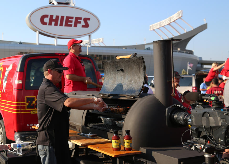 Kansas City establishment Zarda BBQ has helped Chiefs fans tailgate before. (Photo by Scott Winters/Icon Sportswire via Getty Images)