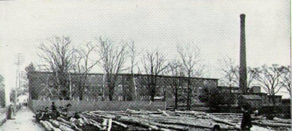 Cohannet Mill No. 3, in an image dated 1899, was a cotton mill. It is the only one of the Cohannet Mill buildings left.