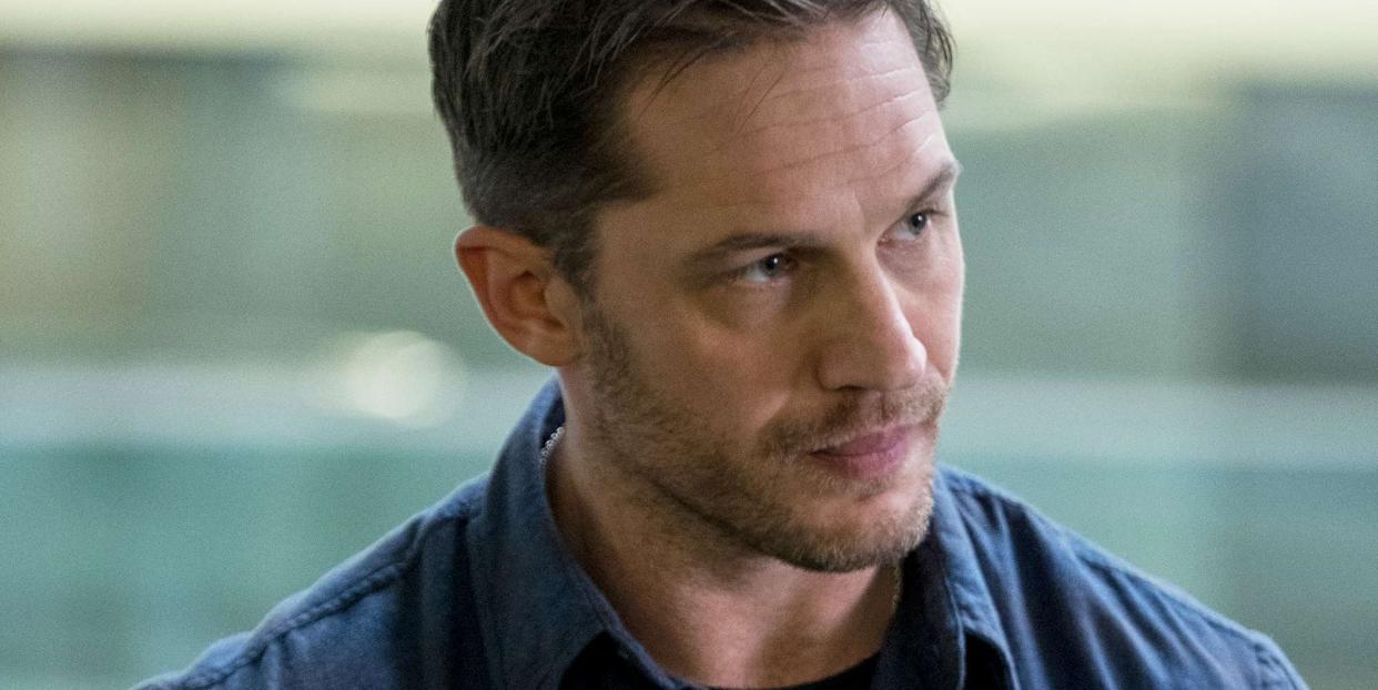 tom hardy, venom, film still