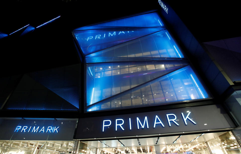 A Primark store is pictured in the Bullring shopping centre, after new nationwide restrictions were announced during the coronavirus disease (COVID-19) outbreak in Birmingham, Britain, November 4, 2020. REUTERS/Andrew Boyers