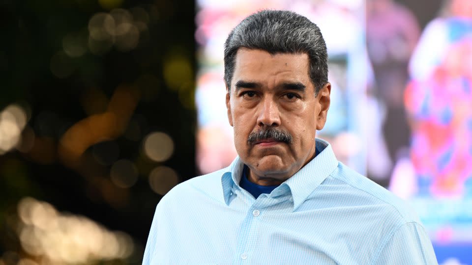 President Nicolás Maduro in Caracas, Venezuela, on August 17, 2024. - Alfredo Lasry R/Getty Images