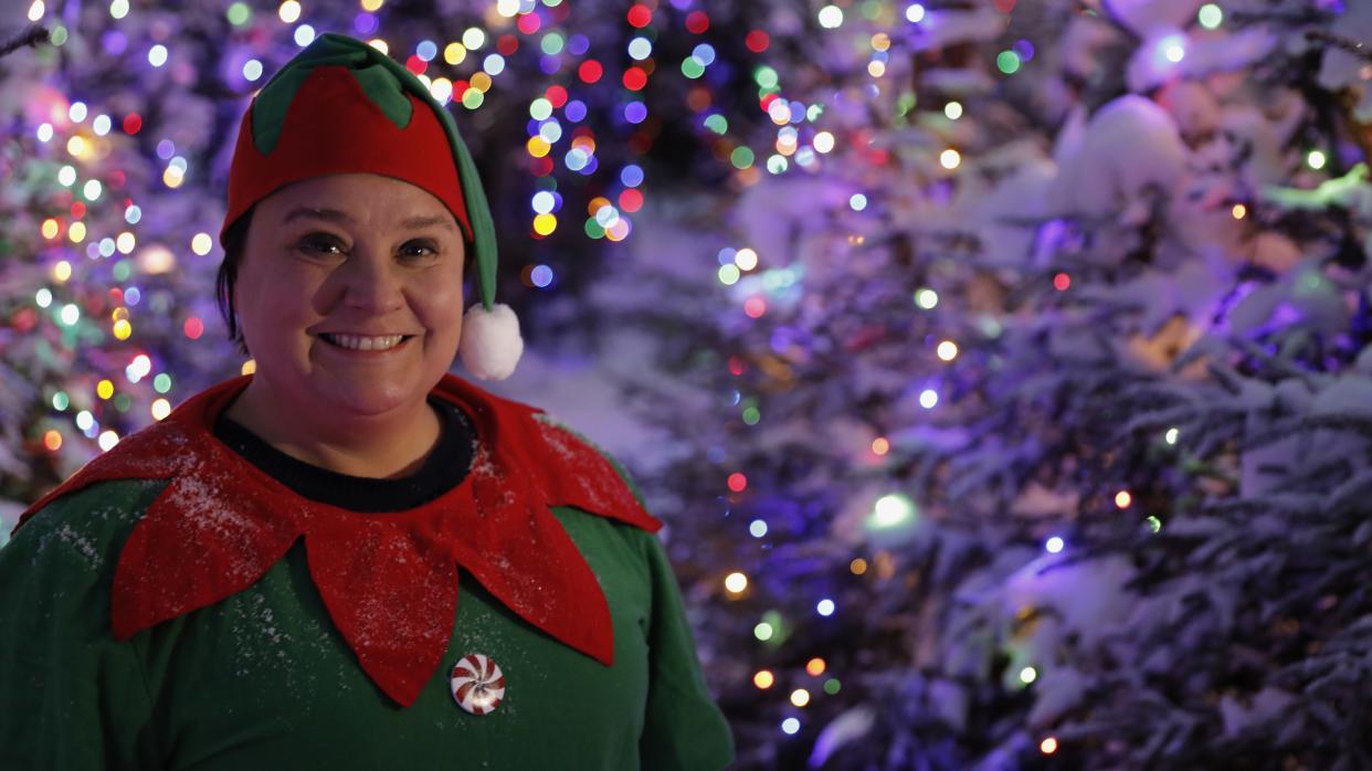  A Christmas Cruise with Susan Calman 2023 sees the comedian in Lapland dressed as an elf. 