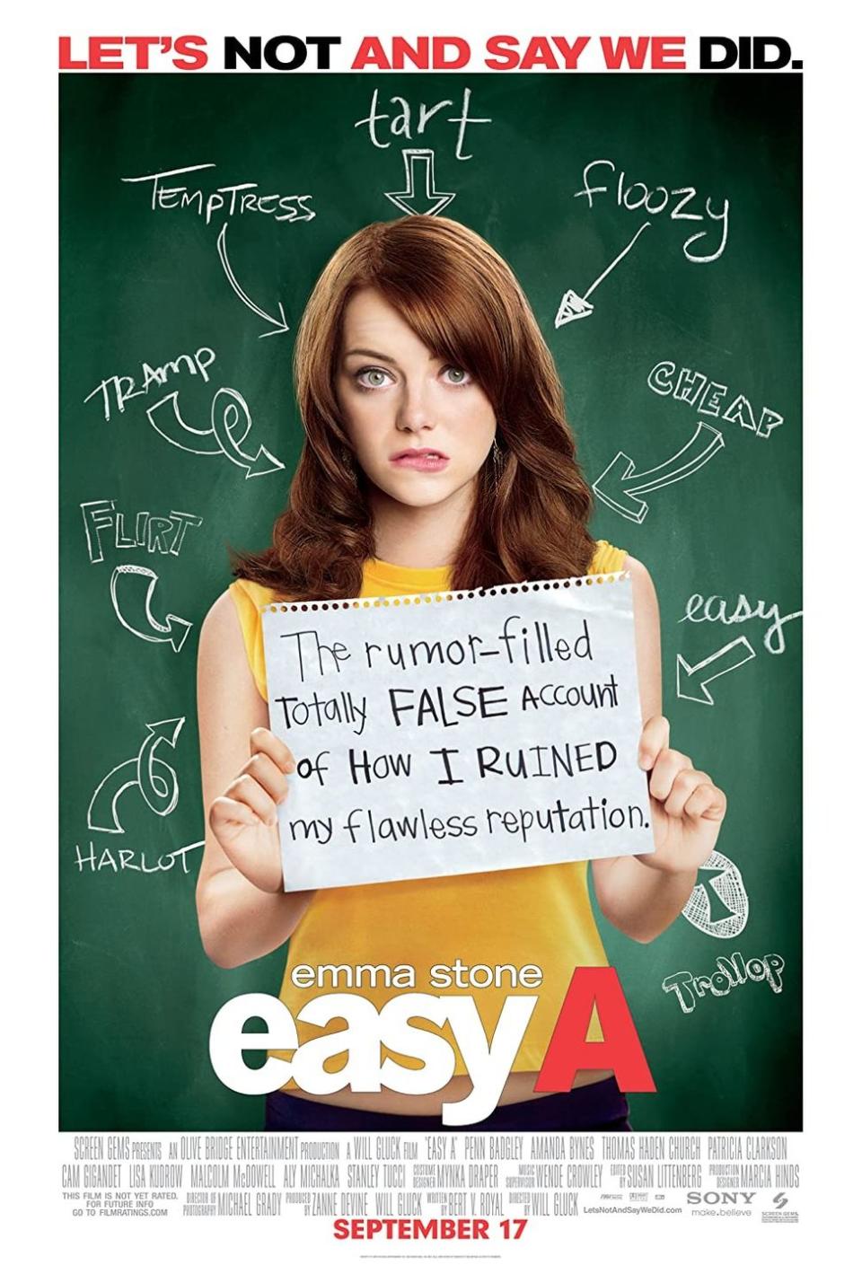 best movies on netflix right now, easy a