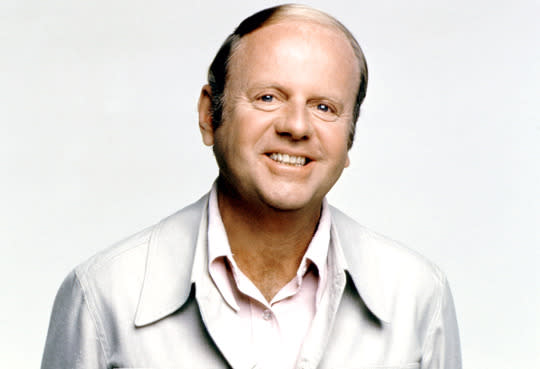 “Eight Is Enough” star Dick Van Patten passed away June 23 from complications from diabetes; he was 86 years old. Van Patten started out as a child actor in the 1930s; he played brother Nels in the CBS period drama “Mama” from 1949 to 1957. But he’s best known as warm-hearted patriarch Tom Bradford on CBS’s family sitcom “Eight Is Enough,” which ran from 1977 to 1981. In later years, Van Patten made a number of appearances in film and TV, including “Happy Days,” “Sanford and Son,” and “Arrested Development.” (Credit: Everett)