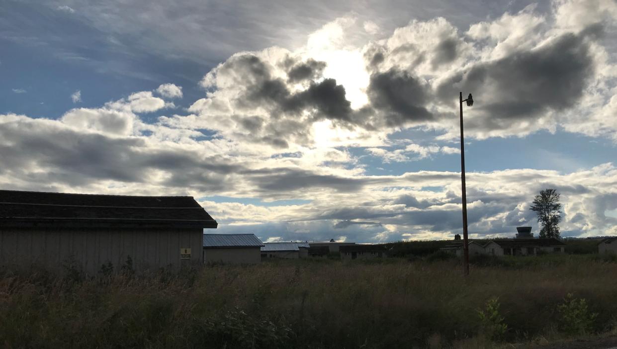 The former church camp bordering the Aurora State Airport has been abandoned for decades.