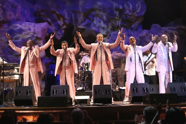 The Spinners Performing In Concert - Credit: John Atashian/Getty Images