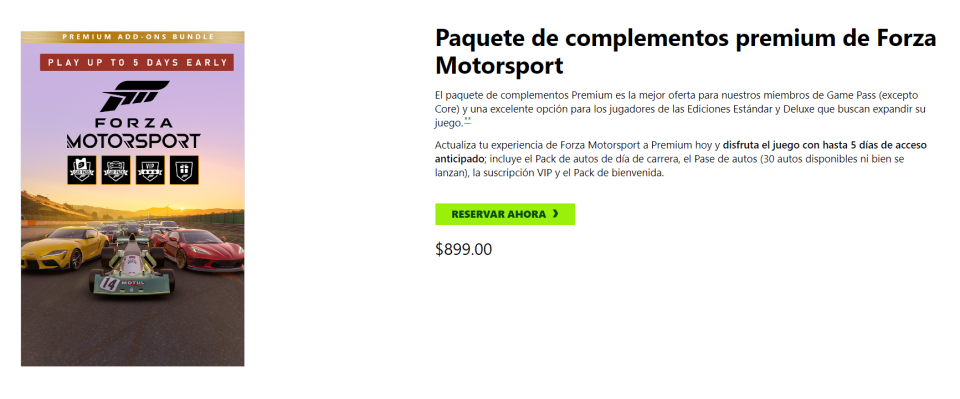 Así puedes conseguir acceso anticipado a Forza Motorsport