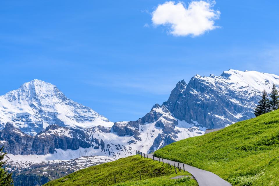 Would you like a joint with that view? Opinion is divided on whether tourists will come to Switzerland for the cigarettes - Credit: karamysh - Fotolia