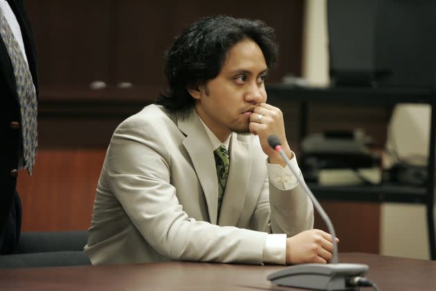 Fualaau is pictured here in 2006 during his marriage to convicted sex offender Mary Kay Letourneau.