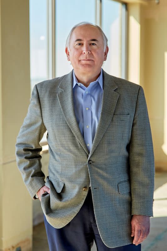 Texas-based VeraBank CEO Brad Tidwell poses for a picture in Henderson