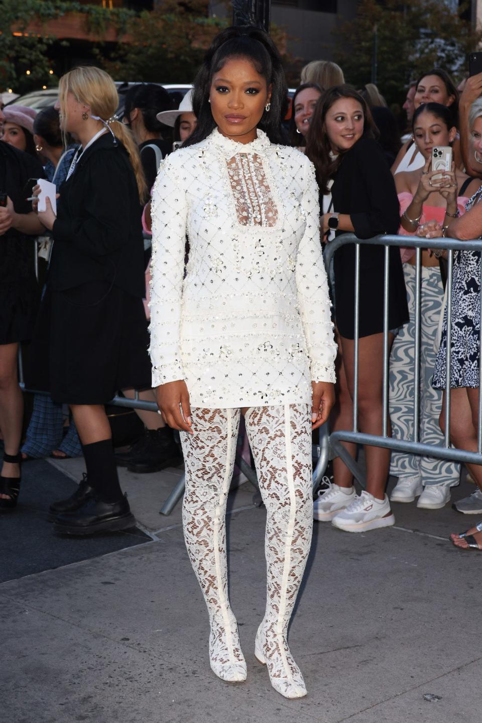 Keke Palmer attends the Vogue World runway show on September 12, 2022.