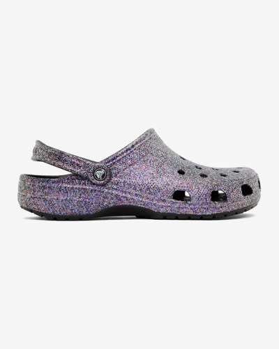 Crocs Purple Glitter Clog