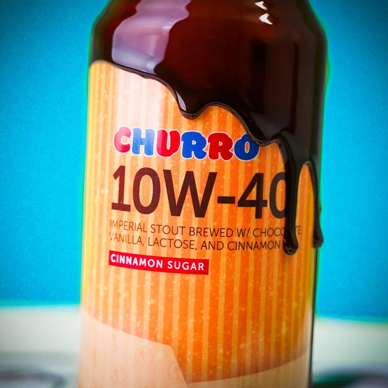 Hi-Wire Brewing Co.'s Churro 10W-40 Imperial Stout received the silver medal in the 2024 World Beer Cup in the category of Dessert Stout or Pastry Stout.