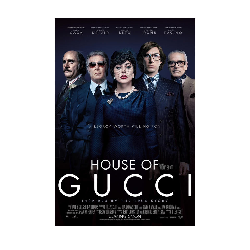 'House of Gucci' movie poster