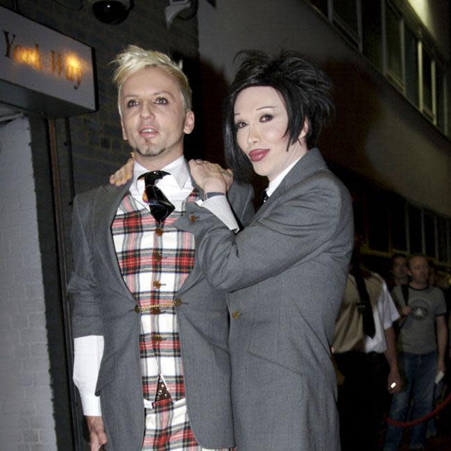 Pete Burns was previously married to Lynne Corlett from 1980, until they separated in 2006. Shortly after he went on to enter into a civil partnership with boyfriend Michael Simpson and the pair had a Geisha-themed ceremony at the Royal Society of Arts in London.