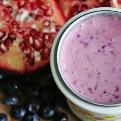 Pomegranate Blueberry Smoothie