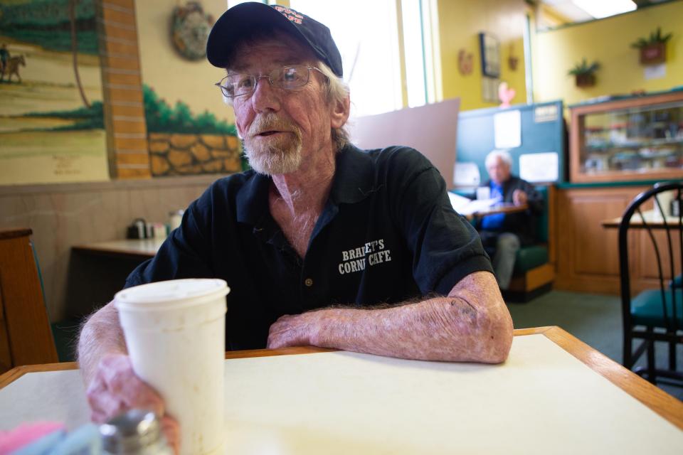 Bradley Jennings was well-known across Topeka for his "legendary" pies that he served over the years at his various restaurants, including Bradley's Corner Café. Jennings died Sunday.