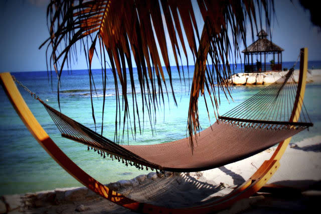 Hammock on the Beach