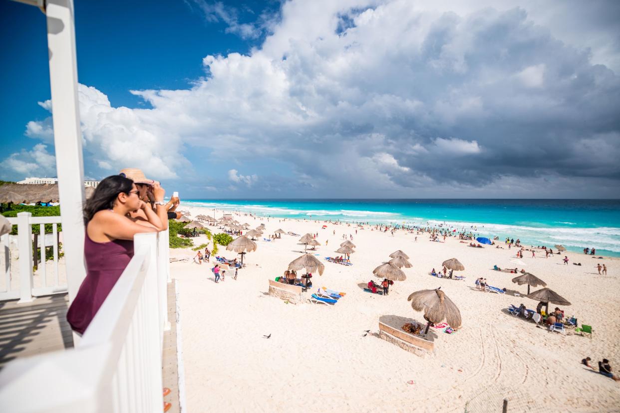 Playa Delfines Beach in Cancun, Mexico