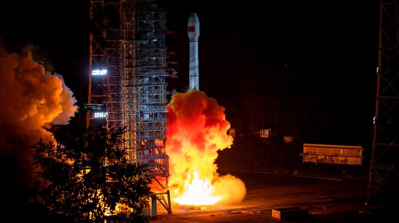 China’s Long March-3B rocket launched from the Xichang Satellite Launch Center in September 2019, carrying two satellites of BeiDou Navigation Satellite System.