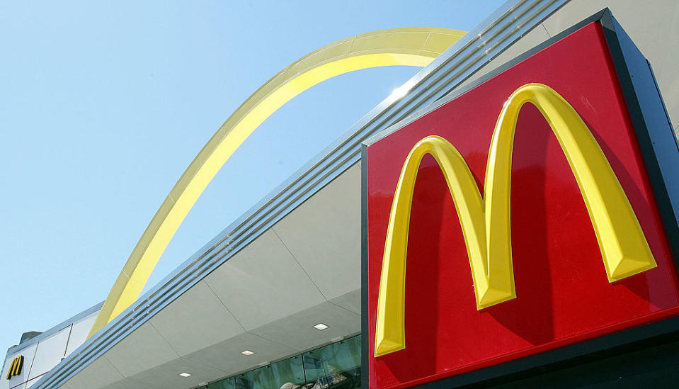 A McDonald's restaurant