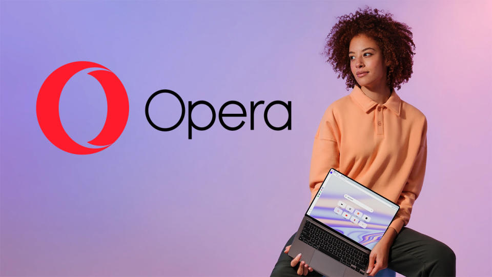Opera browser promotional image