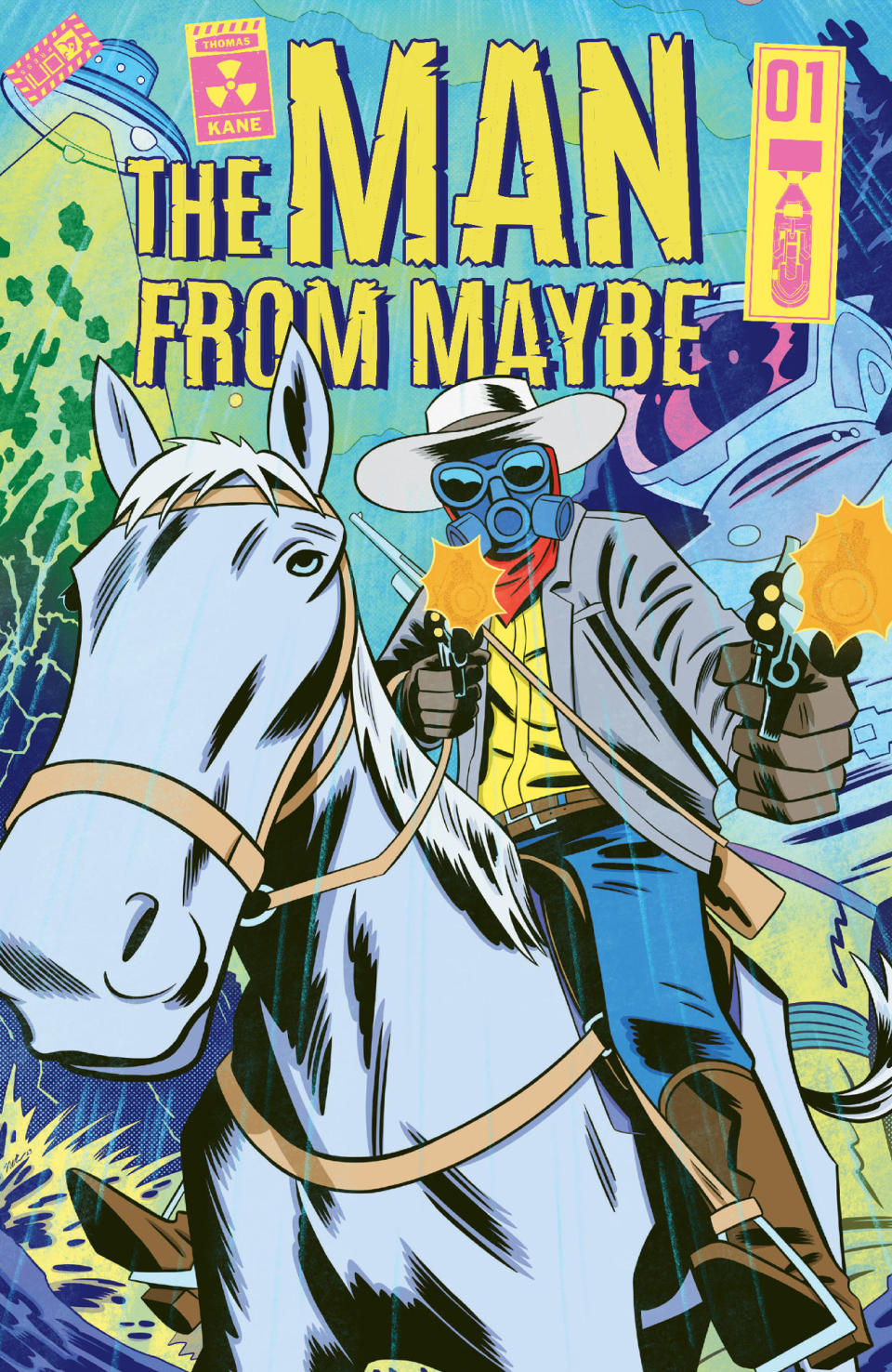 Covers for The Man From Maybe #1.