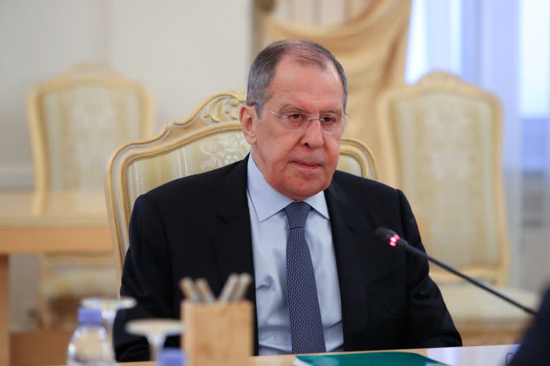 Russian Foreign Minister Lavrov and his German counterpart Maas meet in Moscow