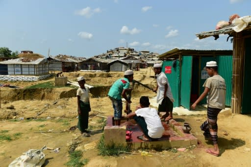 Many young Rohingya are reportedly anxious about giving up food and water amid the scorching temperatures in the camp