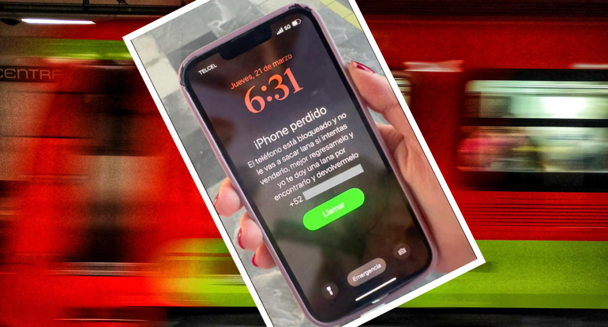 Perdió su teléfono en el Metro de la CDMX y tuvo que pagar $1,000 para recuperarlo. Foto: Captura de video TikTok vía @danie.gc13 y Getty Images