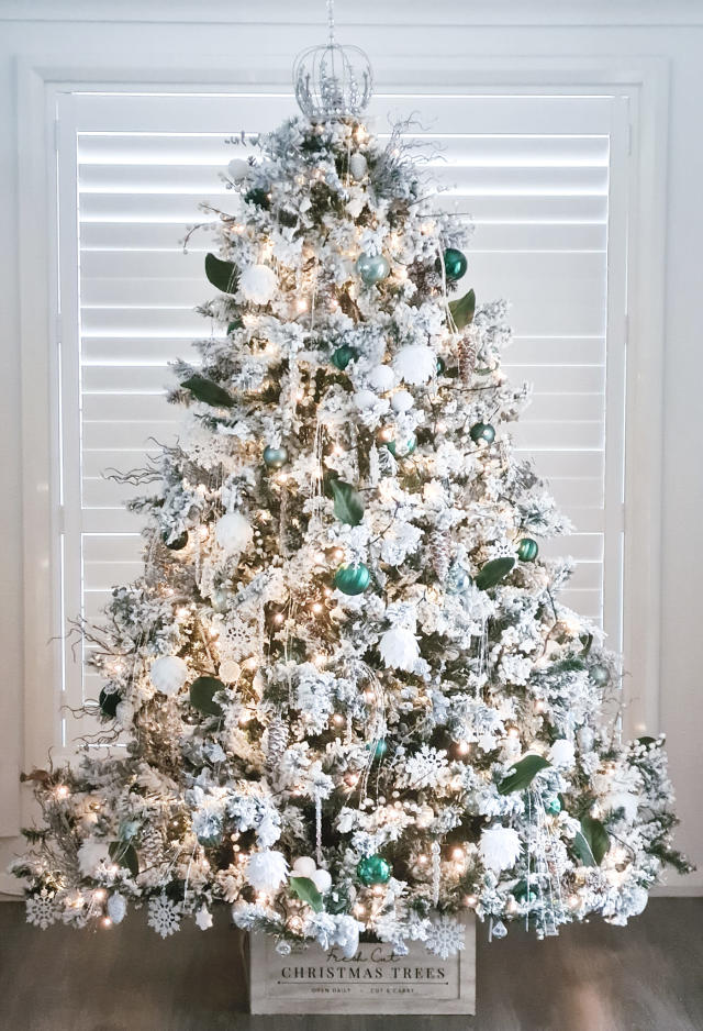 Christmas-mad Kmart shopper puts up her tree two months early