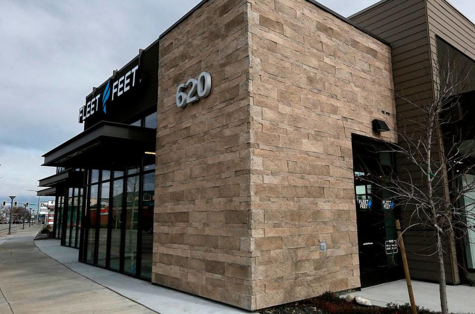 Julie and Wade Pannell, the Spokane-based owners of five Washington Fleet Feet stores, opened their sixth on Feb. 16 at 620 George Washington Way, the apartment-and-retail complex at the entrance to Howard Amon Park.