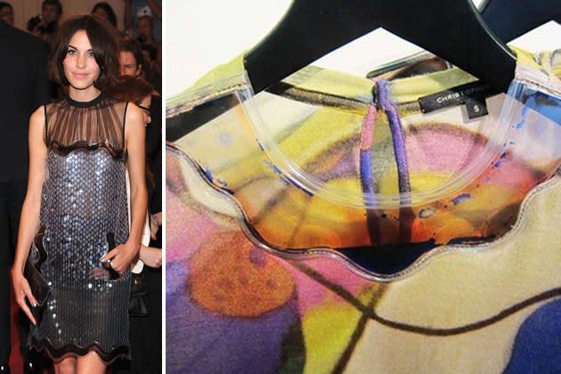 Der Designer des Moments: Christopher Kane kleidet u.a. Alexa Chung ein (Bilder: Getty Images, www.stylebubble.co.uk)