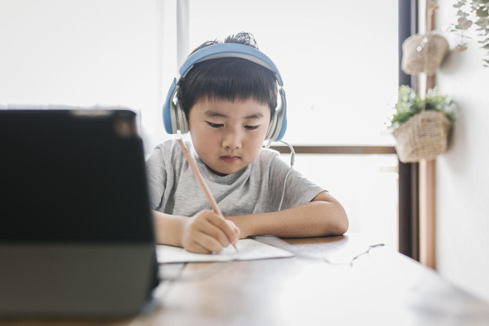 The kids will be spending more time at home, so you might go ahead and update their space so that they'll have plenty of room to play and finish up their homework. (Photo: kohei_hara via Getty Images)