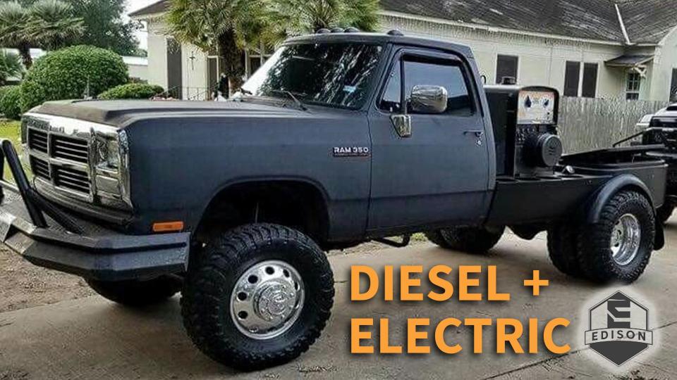 This Company Plans To Make Diesel-Electric Conversion Kits for Old Pickups photo