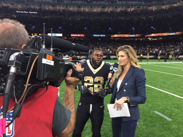 Erin Andrews NFL Style Diary NFC Championship Game