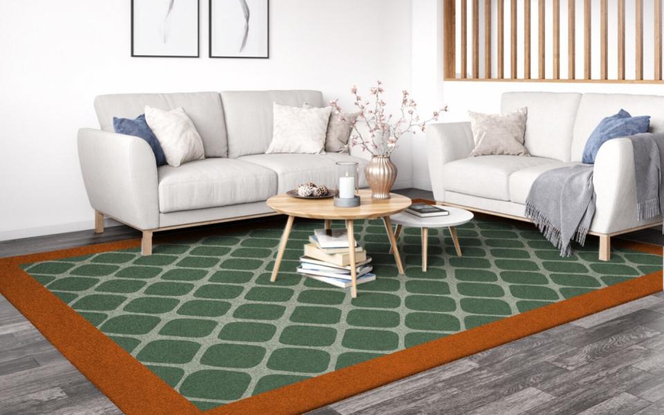 The Olivine rug comes in a range of shapes and sizes