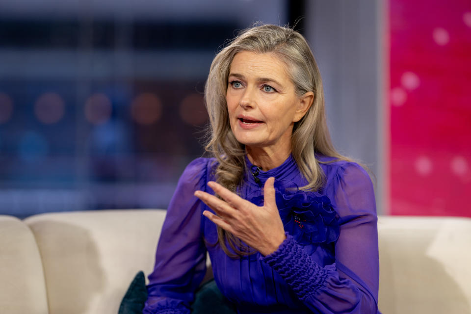 Paulina Porizkova shares an update after her double hip replacement, which she says she doesn't regret.  (Photo by: Nathan Congleton/NBC via Getty Images) TODAY – Pictured: Paulina Porizkova on Thursday, February 29, 2024 – (Photo by: Nathan Congleton/NBC via Getty Images)