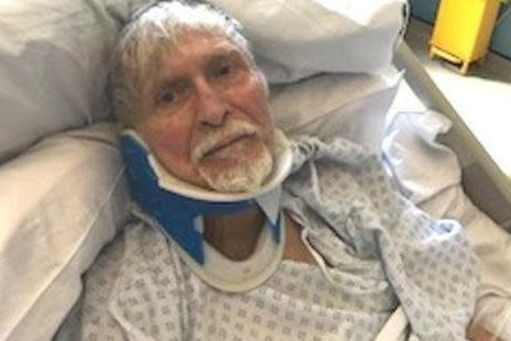 Ahmet Dobran, 82, was hospitalised for months after the attack