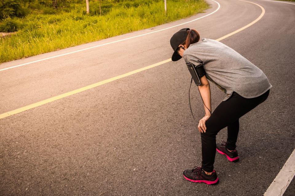 There’s no reason you need to clench your buttocks, we promise. From Runner's World