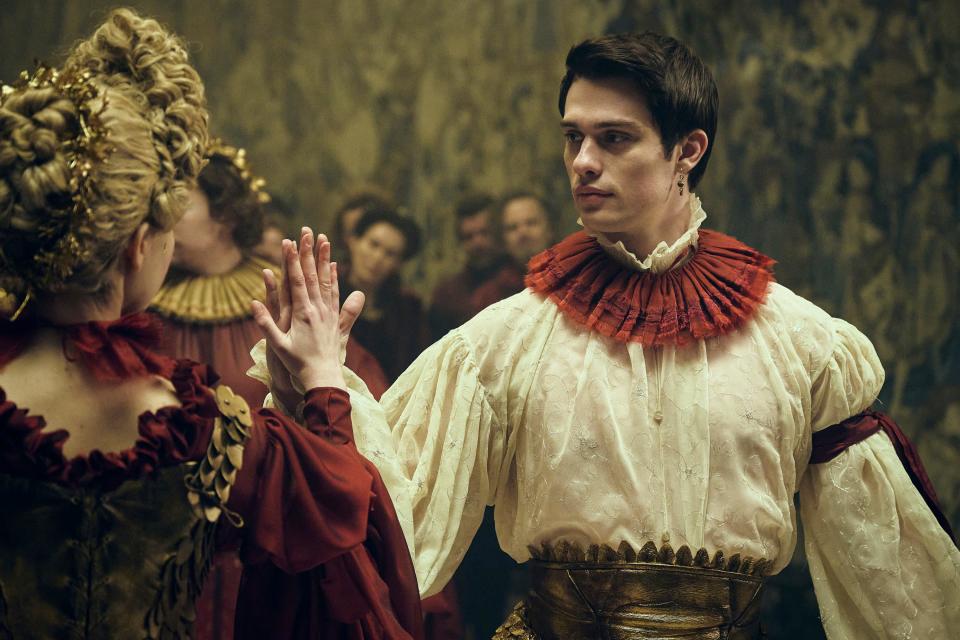 Nicholas Galitzine as George Villiers in "Mary & George."