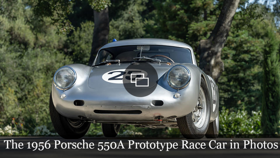 The 1956 Porsche 550A Prototype Race Car in Photos