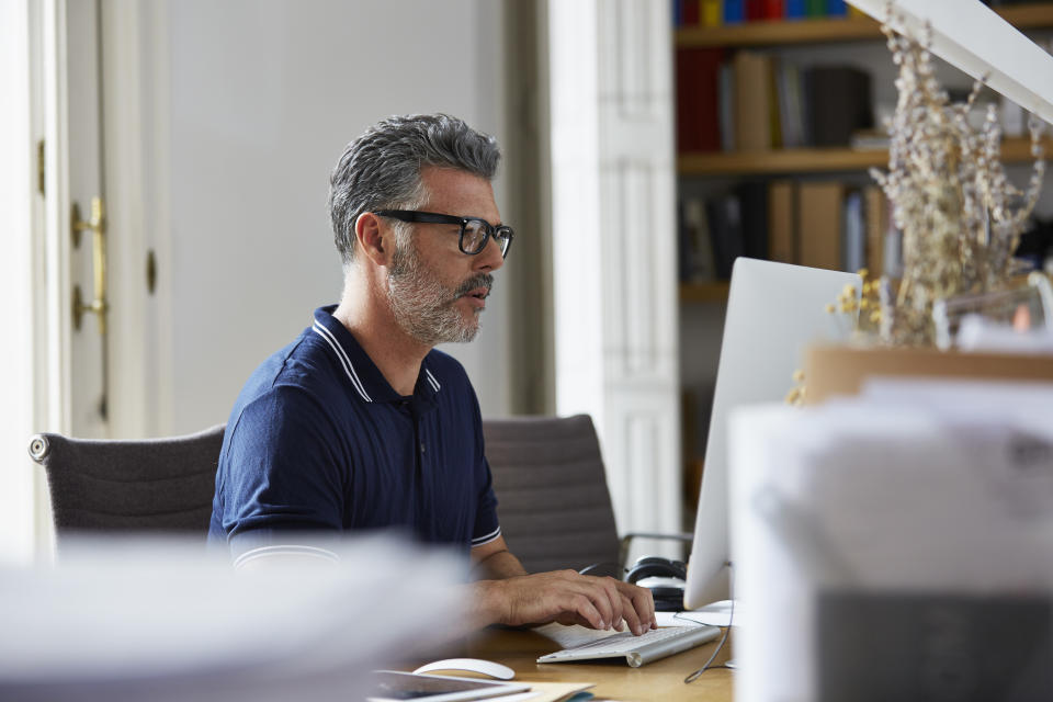 Use a public computer? Be sure to clear your browser history each time. (Photo: Getty)