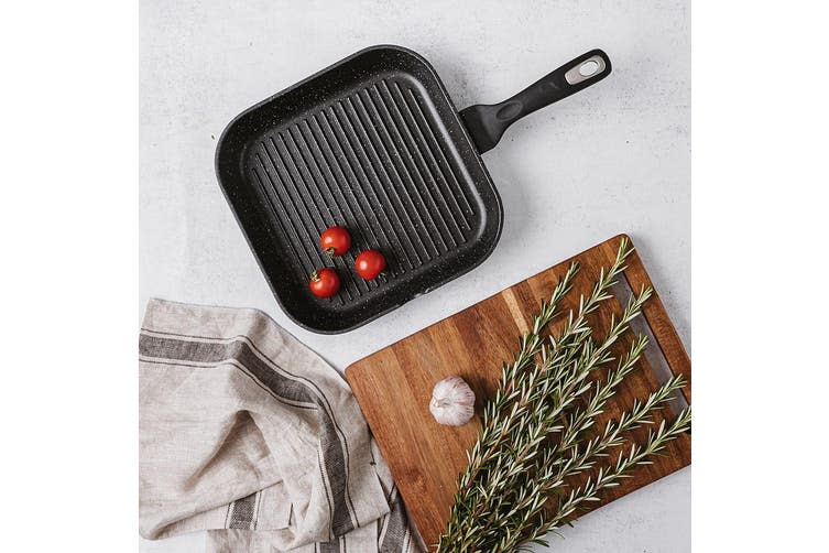 Baccarat granite grill pan, $69.99. 