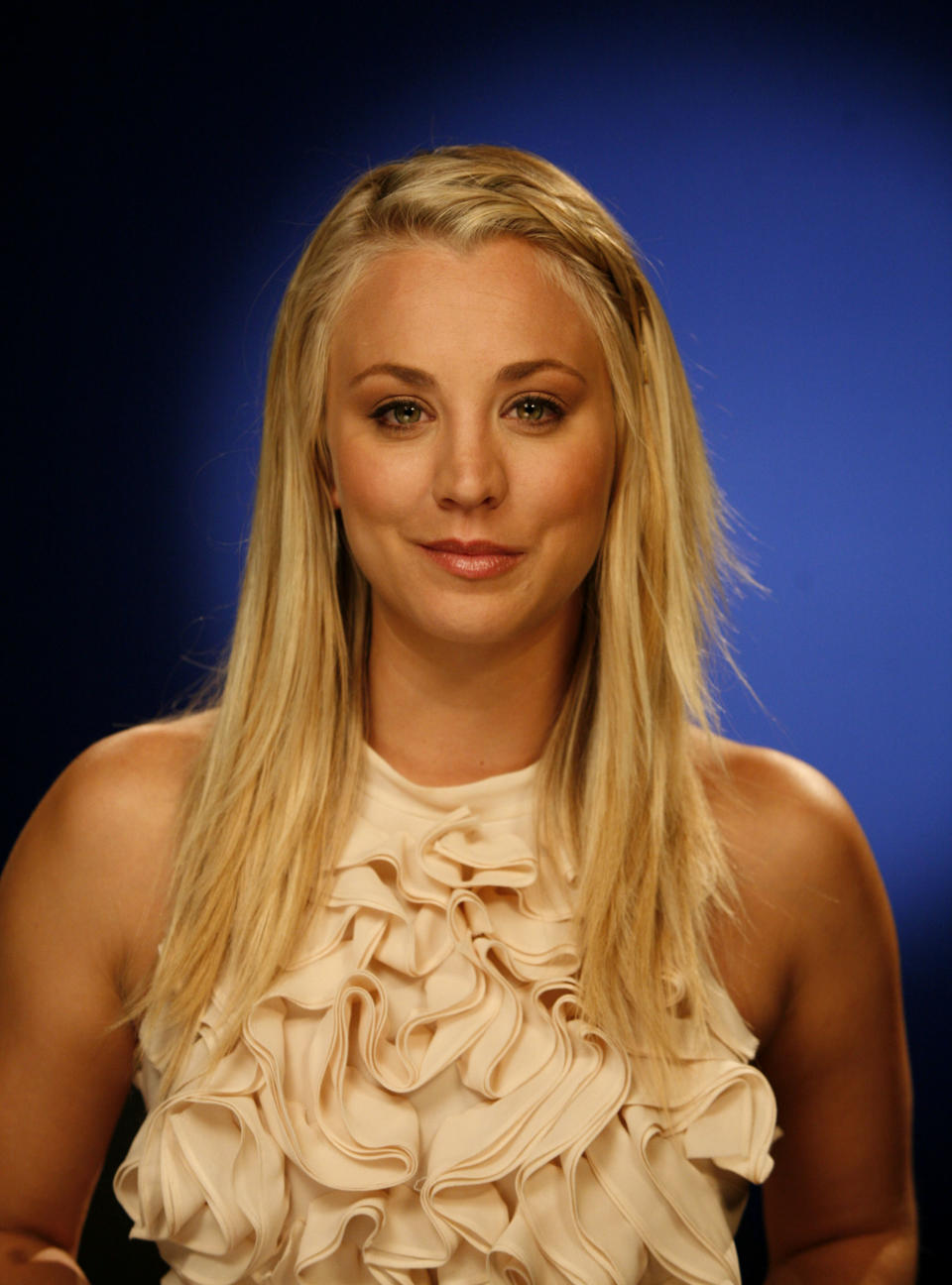 This Sept. 25, 2012 photo shows actress Kaley Cuoco in New York. Cuoco stars as Penny in the CBS hit comedy, "The Big Bang Theory." (AP Photo/John Carucci)