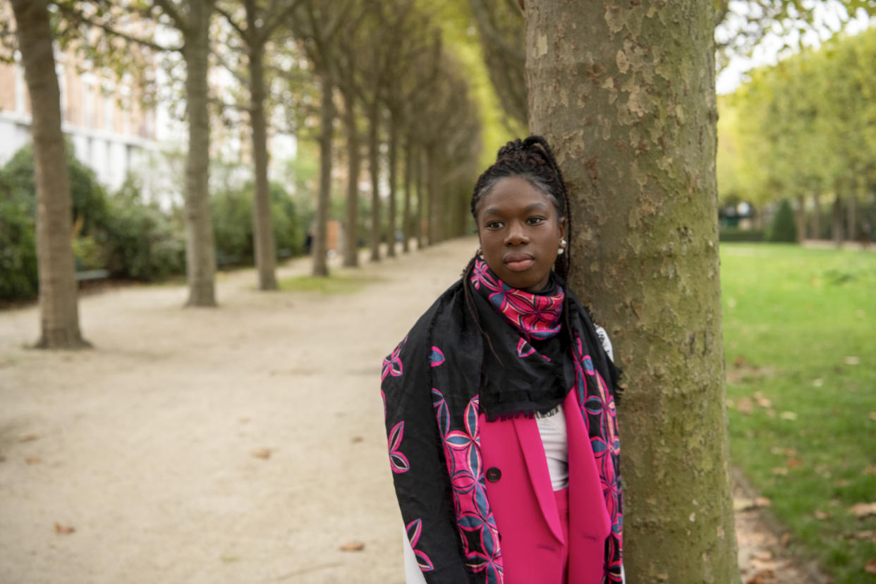 Aminata Diallo en París el 10 de octubre de 2022. (James Hill/The New York Times)
